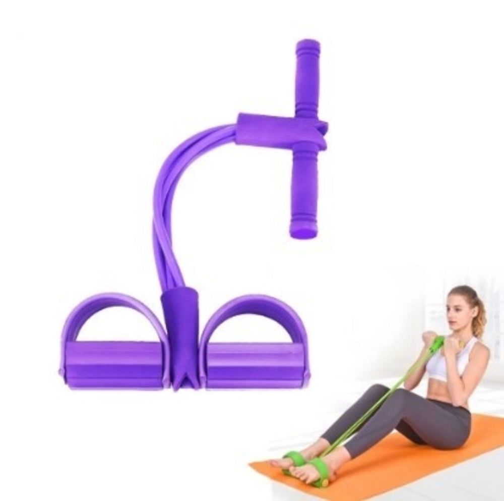 4-Tube Pedal Resistance Trainer