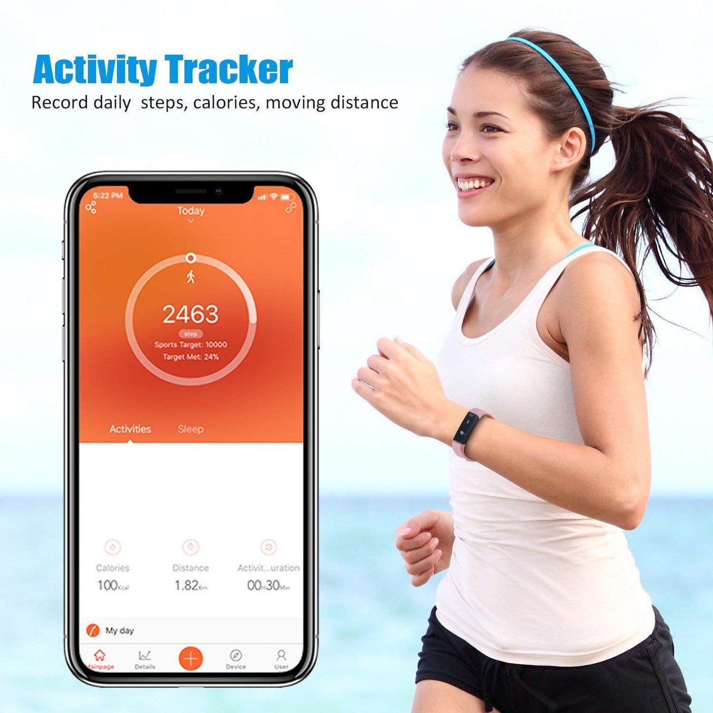 SmartFit Slim Fitness Tracker