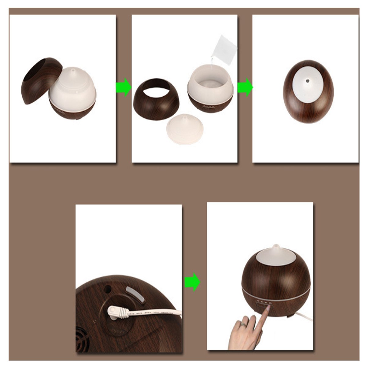 MistyAura Aroma Humidifier