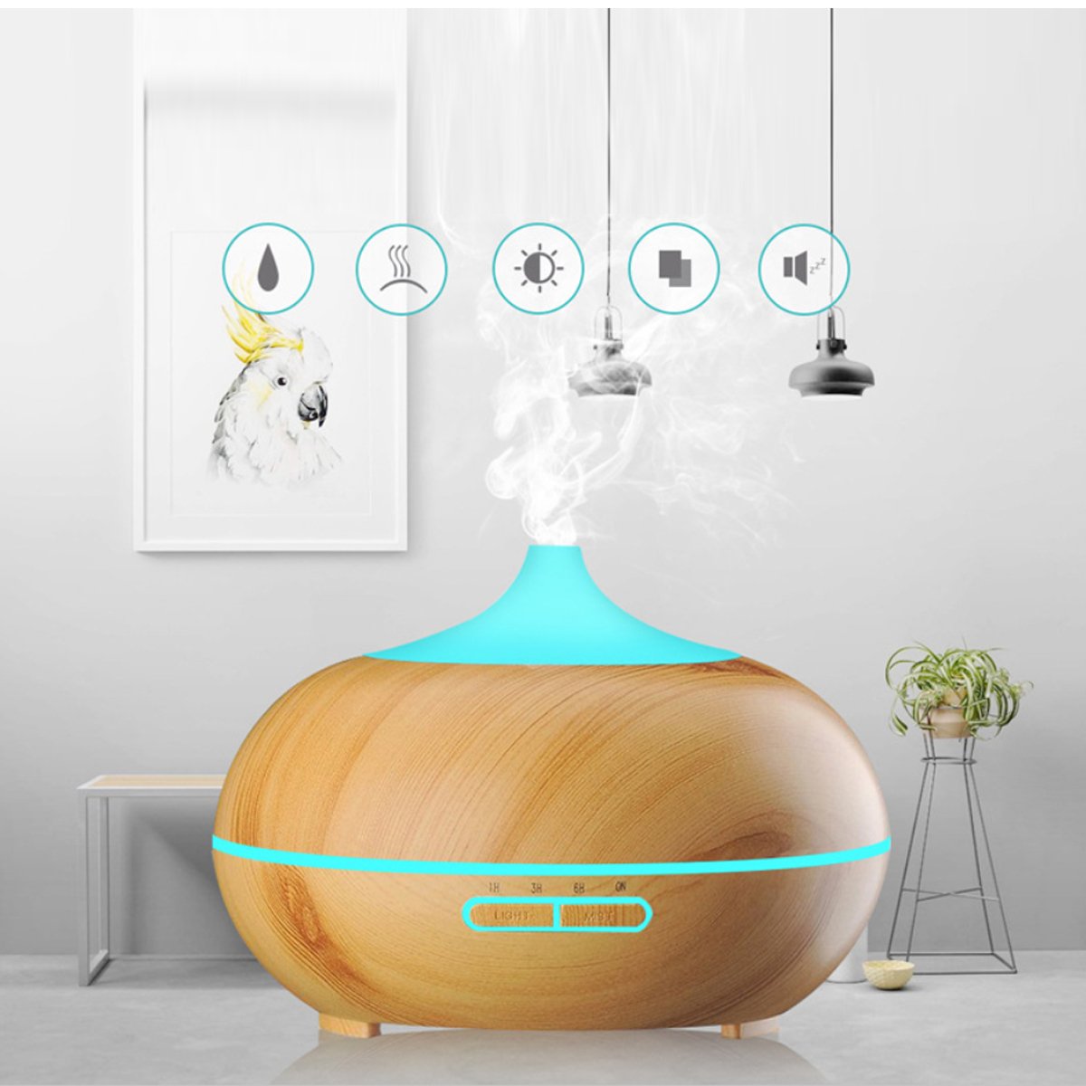 MistyAura Aroma Humidifier