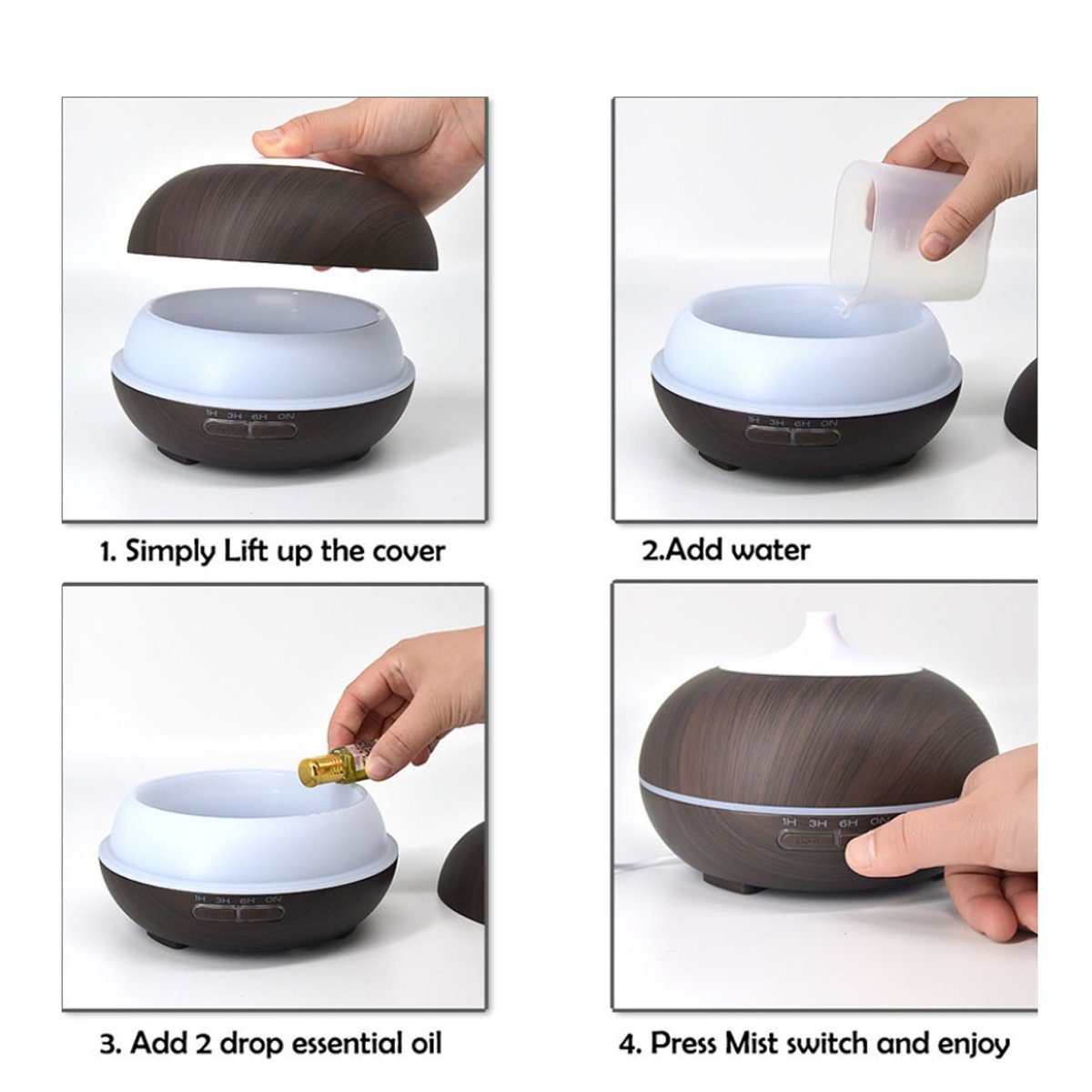 MistyAura Aroma Humidifier