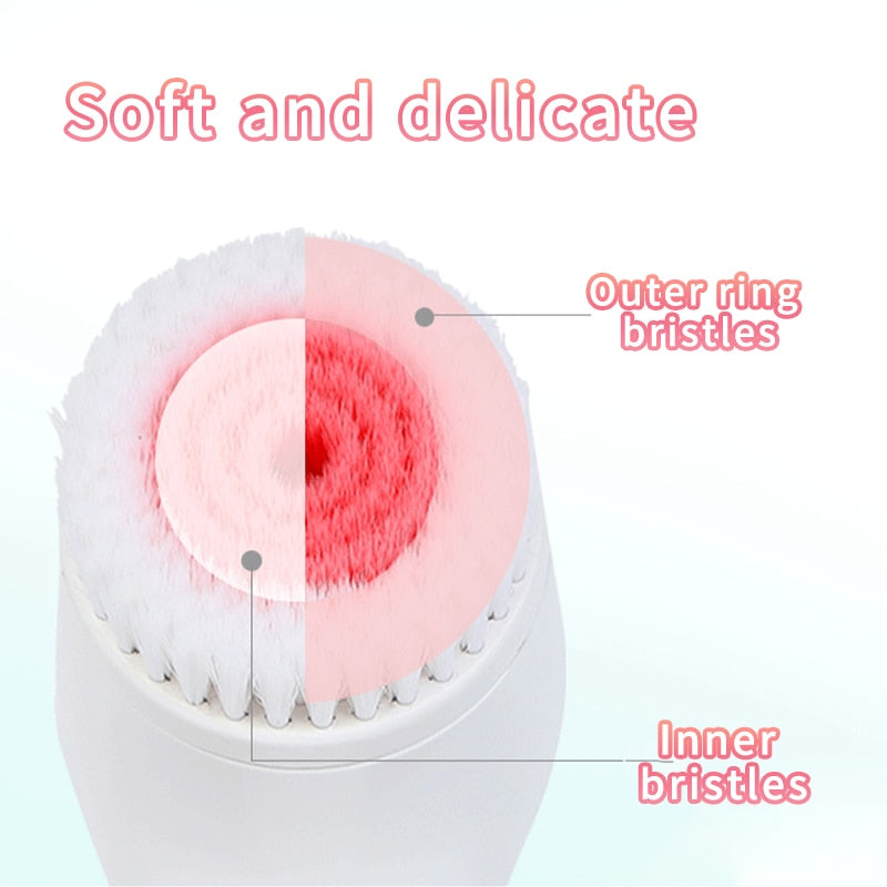 3-in-1 Facial Cleansing Brush