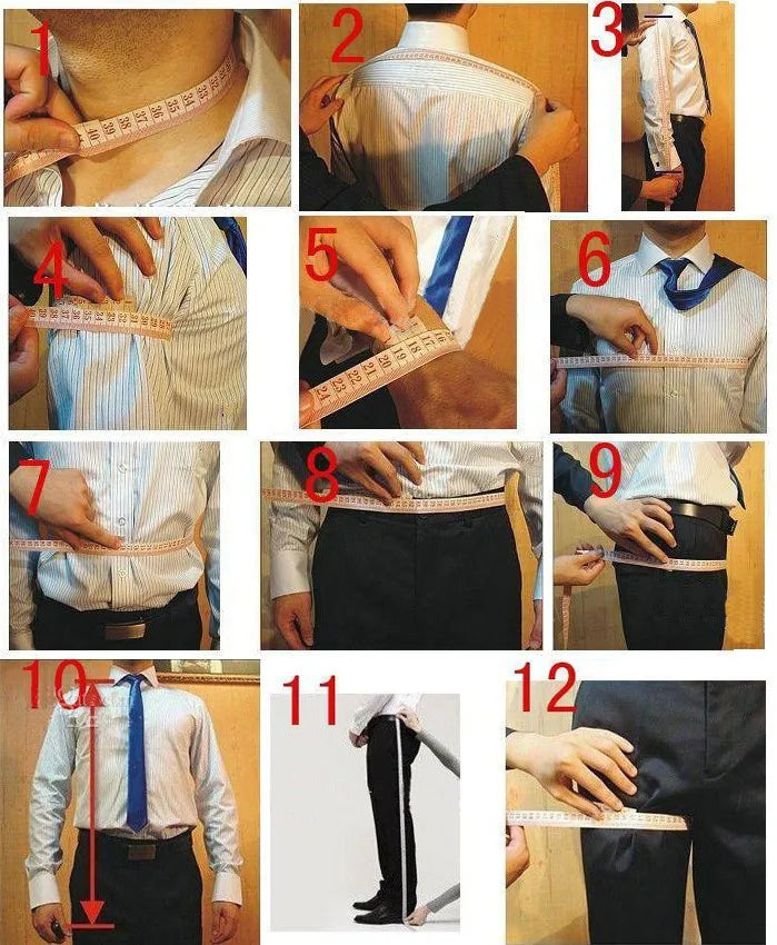 Striped Wedding Suits for Men Double Breasted Groom Tuxedo 2 Pieces Pinstripe Style Set Jacket with Pants Formal Customized Suit
