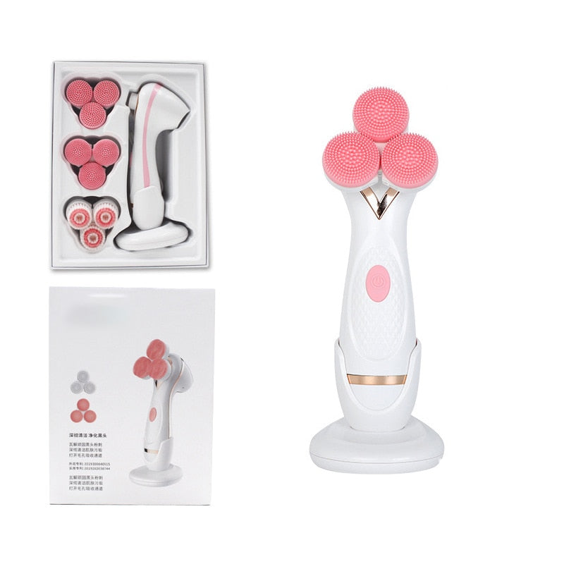 3-in-1 Facial Cleansing Brush