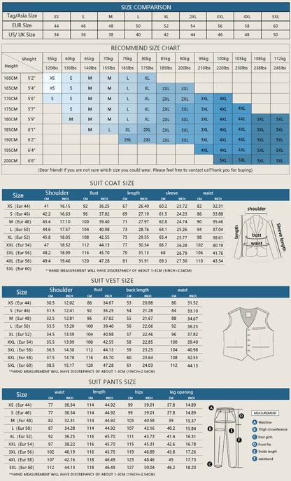 Elegant man suits high quality 2 piece set jacket + pants double-breasted party outfit groom's suit Wedding dinner business suit