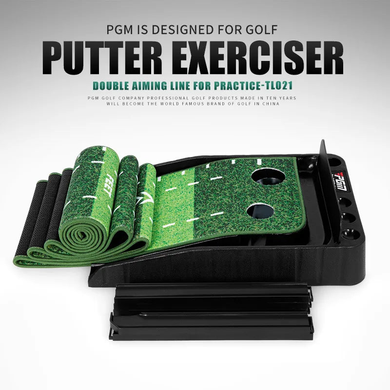 PGM TL021 indoor golf velvet rubber bottom putter trainer practice