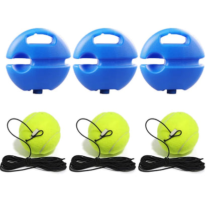 Heavy Duty Tennis Training Aids Base With Elastic Rope Ball Practice