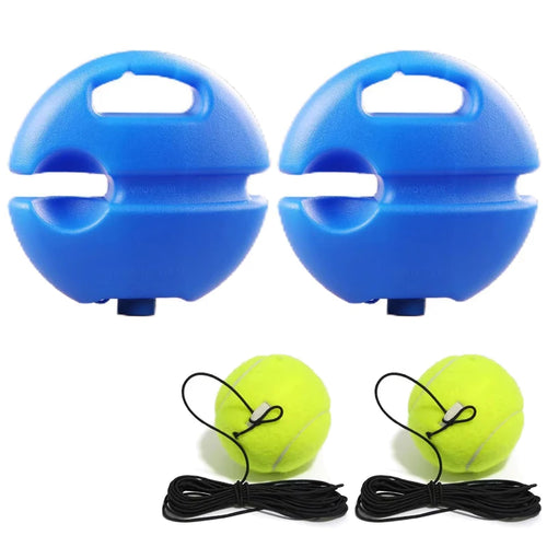 Heavy Duty Tennis Training Aids Base With Elastic Rope Ball Practice