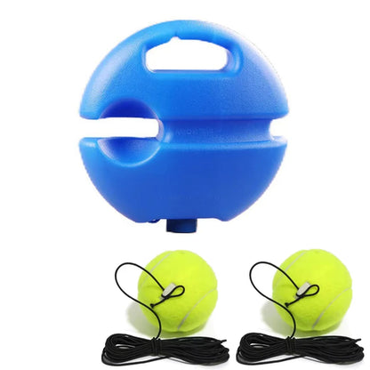Heavy Duty Tennis Training Aids Base With Elastic Rope Ball Practice