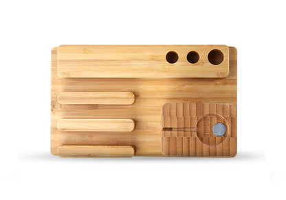 Bamboo 4-Port Charging Dock