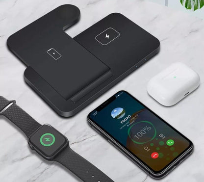 3-in-1 Fast Wireless Charging Station
